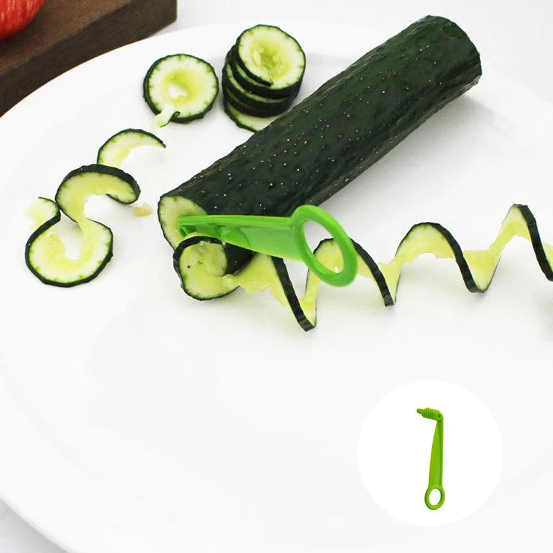 2-in-1 Vegetable Shredder & Slicer, Multi Double Knife Peeler -  - #tag1#