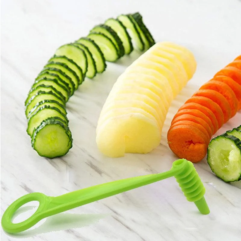 2-in-1 Vegetable Shredder & Slicer, Multi Double Knife Peeler -  - #tag1#