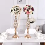 2-piece_Metal_Gold_Candlestick_Table_Piece_-_-_tag1_-4118824 2 piece Metal Gold Candlestick Table Piece tag1