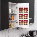 2 stuks Grijze Plastic Keukenrek Wandmontage Zelfklevende Kruidenflessen Houder Spice Fles Houder Gereedschap Keukenopbergrek.jpg 4e706a1f e286 4db1 b855 528e23a05d4b