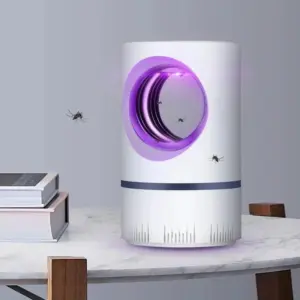 2022 New Indoor Electric Mosquito Trap Mosquito Lamp with USB Power and Adapter Suction Fan Outdoor Insect Trap