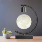 2023 New magnetic levitating moon lamp floating levitation LED light bulb table lamps with fast wireless 3dc9e026 b862 4287 90da 6849e5556aff
