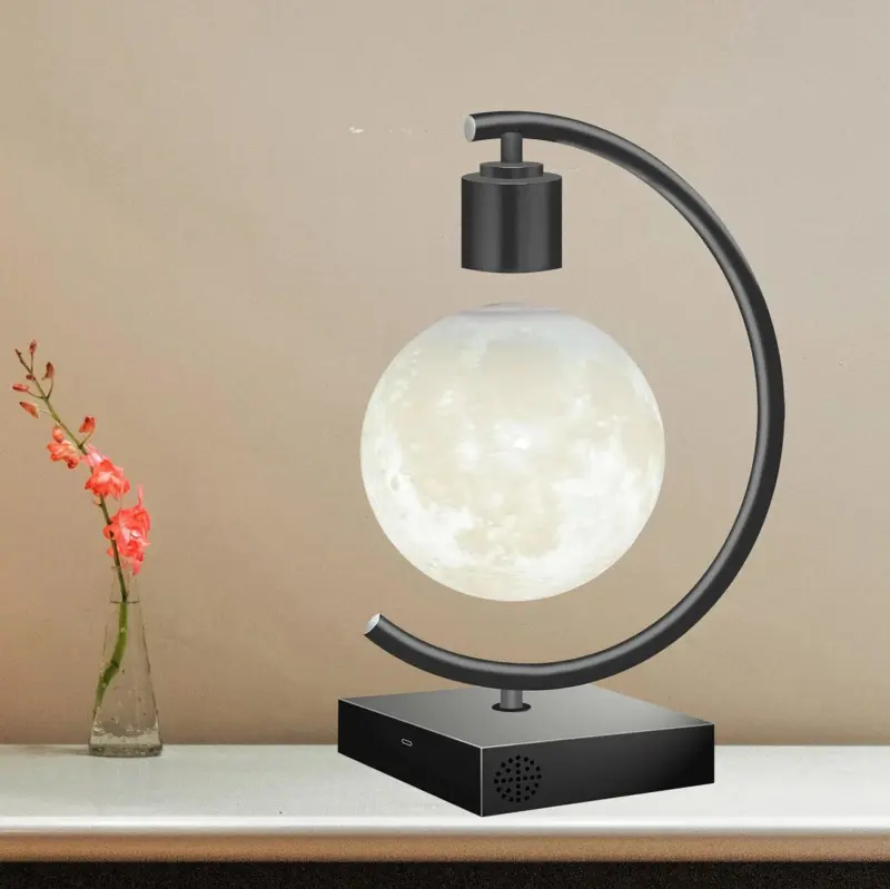 2023 New magnetic levitating moon lamp floating levitation LED light bulb table lamps with fast wireless d8a6f3d2 898d 475b 8a07 6d9373e934f1