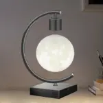 2023 Nieuwe Magnetische Zwevende Maanlamp Zwevende Levitatie Led Gloeilamp Tafellampen Met Snelle Draadloze Oplader En Luidspreker a0195922 92d6 4ed9 be3a