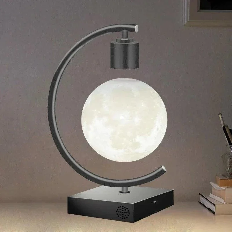 2023 Nieuwe Magnetische Zwevende Maanlamp Zwevende Levitatie Led Gloeilamp Tafellampen Met Snelle Draadloze Oplader En Luidspreker A0195922 92d6 4ed9 Be3a 732044467171