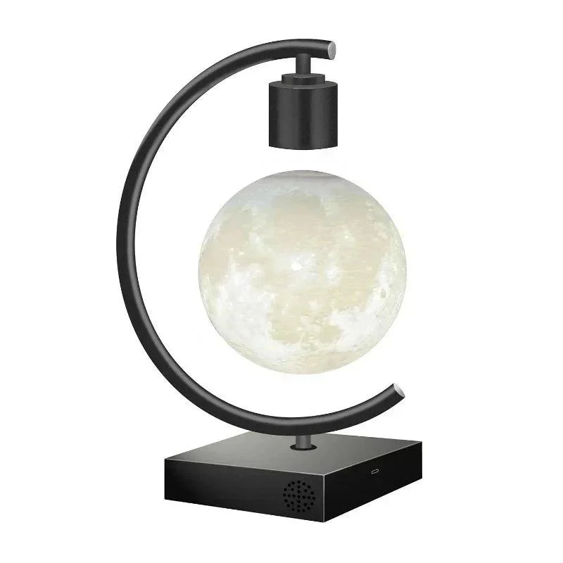 2023 Nieuwe Magnetische Zwevende Maanlamp Zwevende Levitatie Led Gloeilamp Tafellampen Met Snelle Draadloze Oplader En Luidspreker Dab0c59c 3d7e 4254 8f76 22beca34661b