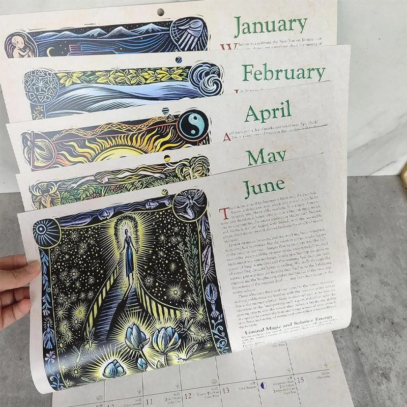 2024 Witches' Wall Calendar -  - #tag1#