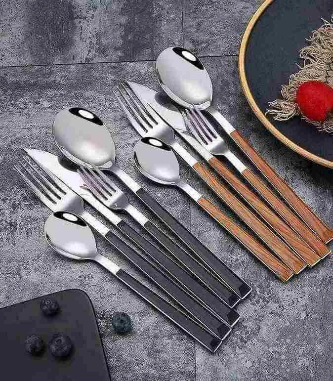 20 Pcs 304 Stainless Steel Cutlery Set Silver -  - #tag1#