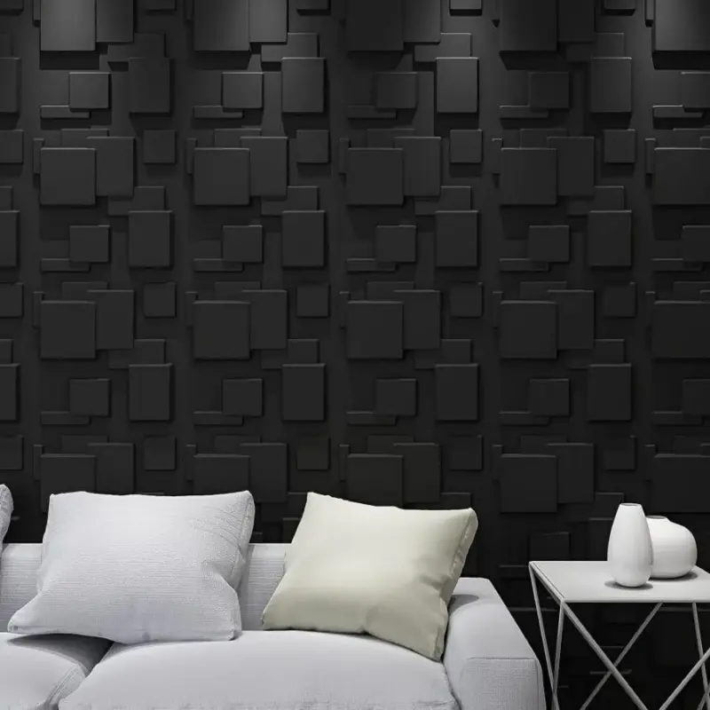 20pcs 3D Three Dimensional Wall Panels Waterproof Moisture Proof Wall Panels Easy To Clean And Free Cutting tag1