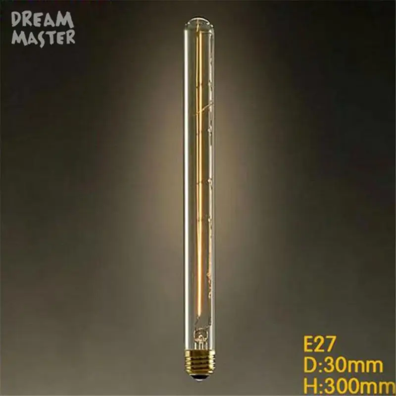 220V 240V T10 T185 T225 T300 Vintage Edison Bulb E27 Retro Incandescent Light bulbs tag1
