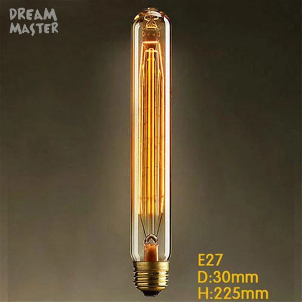 220V 240V T10 T185 T225 T300 Vintage Edison Bulb E27 Retro Incandescent Light bulbs -  - #tag1#