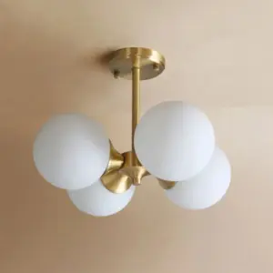 Homeko Glass Ball Ceiling Lamp