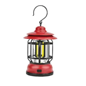 VintageGlow - Portable Retro Camping Light