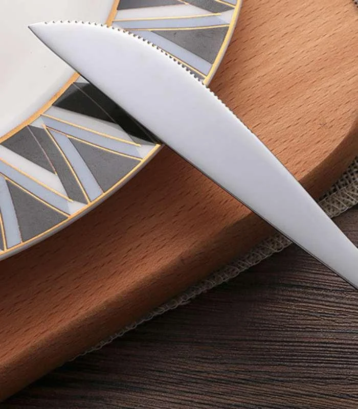 24 Pc Cutlery Set Dinnerware Set Stainless Steel Mirror Polished -  - #tag1#