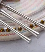 24 Pcs Cutlery Set Classic Stainless Steel Art Deco Silver tag1