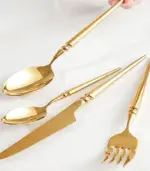 24 Pcs Cutlery Set Lexi 18 10 Stainless Steel Flatware tag1