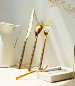 24_Pcs_Cutlery_Set_Meadow_Stainless_Steel_For_6_Gold_-_-_tag1_-4117366 24 Pcs Cutlery Set Meadow Stainless Steel For 6 Gold tag1