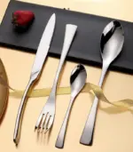 24 Pcs Cutlery Set New York Stainless Steel Flatware 18 8 tag1