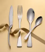 24 Pcs Cutlery Set New York Stainless Steel Flatware 18 8 tag1