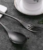 24 Pcs Cutlery Set New York Stainless Steel Flatware 18 8 tag1