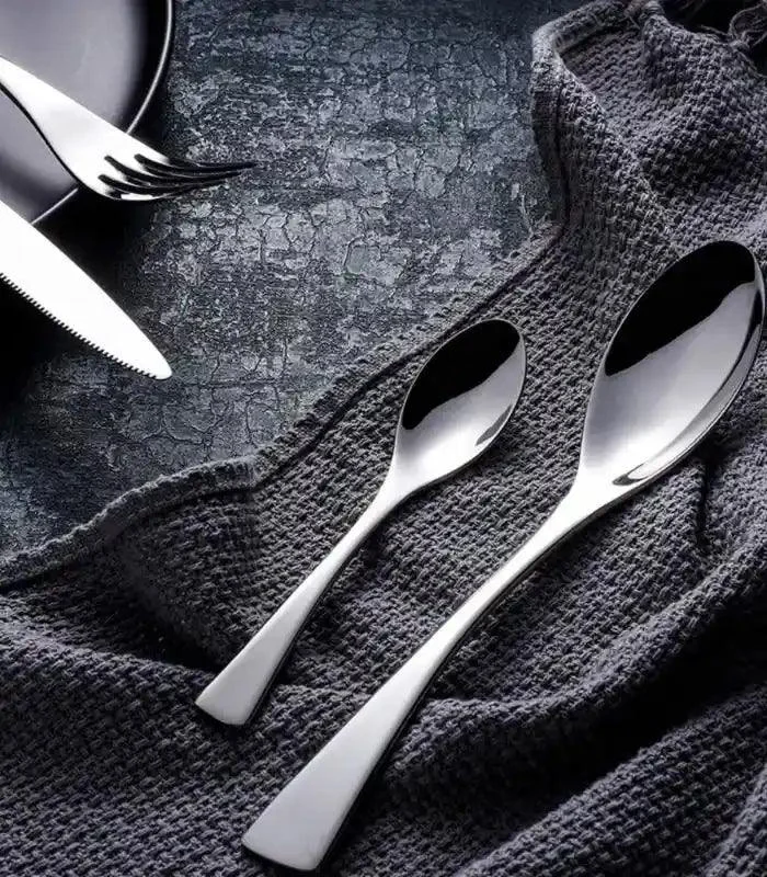 24 Pcs Cutlery Set Stainless Steel 18/8 Set for 6 -  - #tag1#