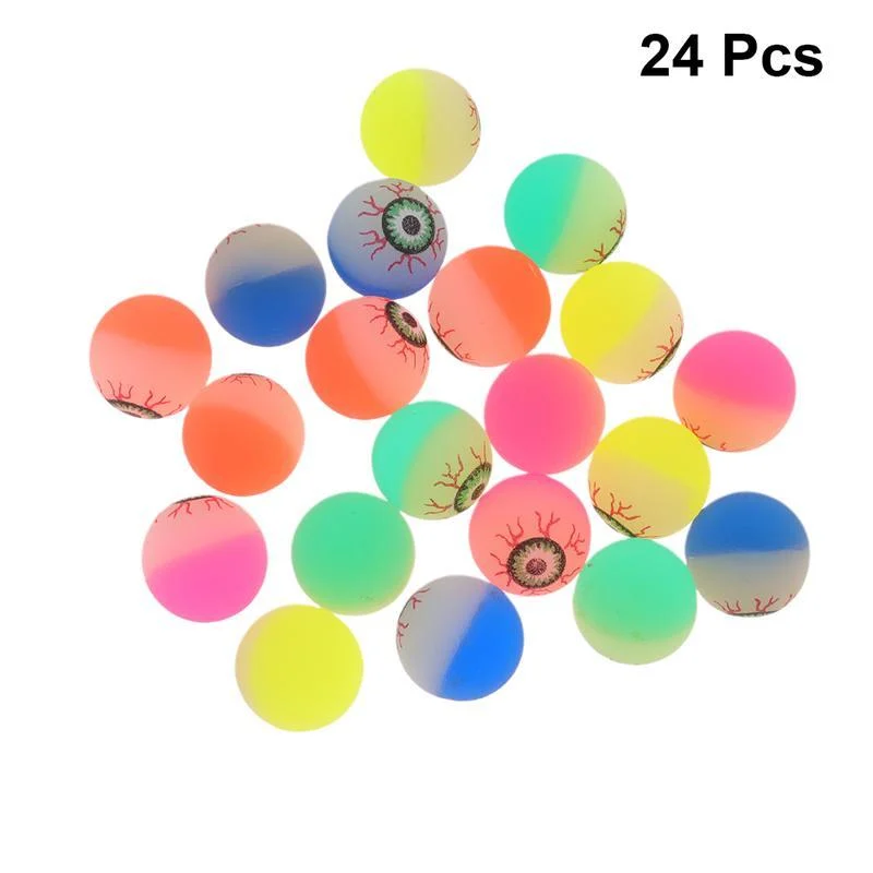 24 Pcs Halloween Decoration Eyeball Toys -  - #tag1#