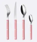 24_Pcs_Set_Pink_European-Inspired_Cutlery_Set_18-10_Stainless_Steel_-_-_tag1_-4117598 24 Pcs Set Pink European Inspired Cutlery Set 18 10 Stainless Steel tag1