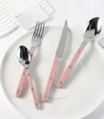 24_Pcs_Set_Pink_European-Inspired_Cutlery_Set_18-10_Stainless_Steel_-_-_tag1_-4117601 24 Pcs Set Pink European Inspired Cutlery Set 18 10 Stainless Steel tag1