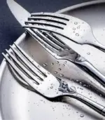 24 Pcs Stainless Steel Cutlery Set for 6 Bamboo Handle Style tag1