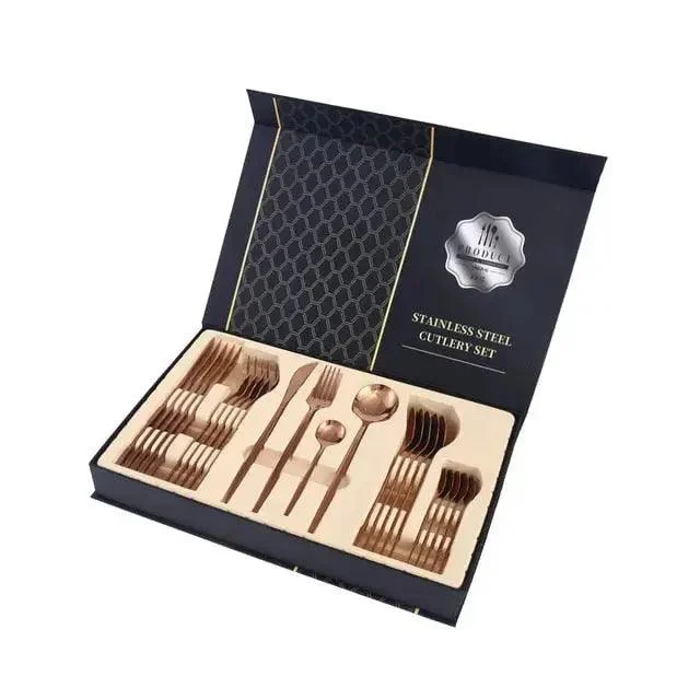 24 pieces Stainless Steel Flatware -  - #tag1#