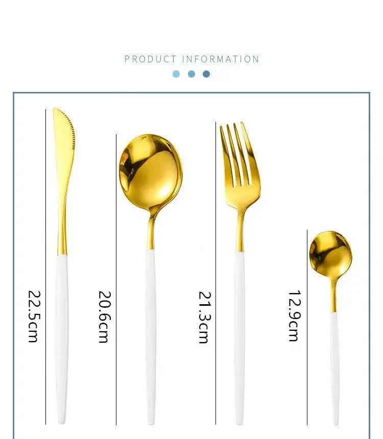 24 pieces Stainless Steel Flatware -  - #tag1#