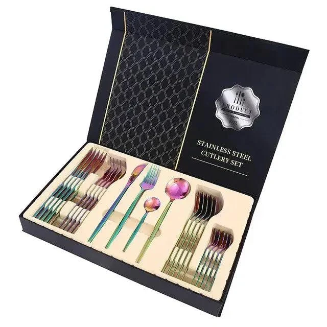 24 pieces Stainless Steel Flatware -  - #tag1#