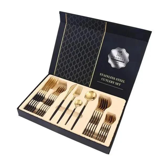 24 pieces Stainless Steel Flatware -  - #tag1#