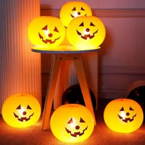 Plug In Pumpkin Party Atmosphere Balloon Expression