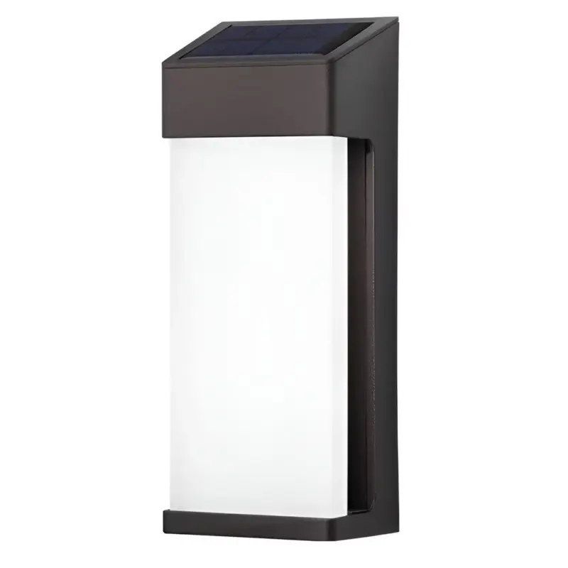 2Pcs Rectangular LED Solar Waterproof Wall Lights tag1