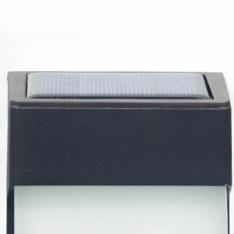 2Pcs Rectangular LED Solar Waterproof Wall Lights tag1