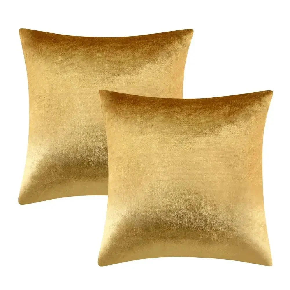 2 Pack Glowing Velvet Cushion Covers -  - #tag1#