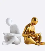 2_Pcs_Set_Creative_Reader_Bookends_Ceramic_17.5_cm_-_-_tag1_-4116949 2 Pcs Set Creative Reader Bookends Ceramic 17.5 cm tag1