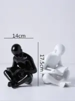 2_Pcs_Set_Creative_Reader_Bookends_Ceramic_17.5_cm_-_-_tag1_-4116952 2 Pcs Set Creative Reader Bookends Ceramic 17.5 cm tag1