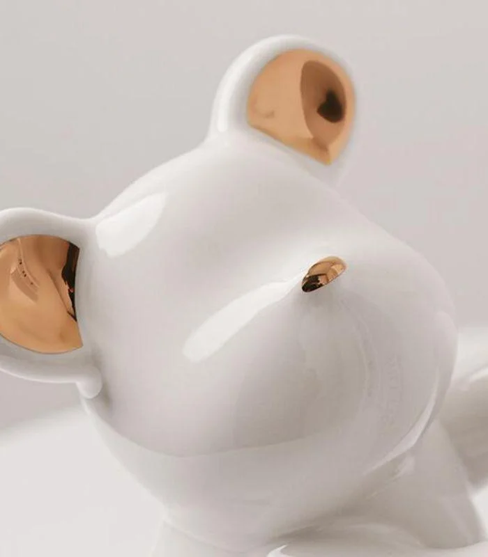 2 Pcs Set Teddy Bear Bookends Ceramic 15-19 cm -  - #tag1#