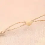 2 Pieces Wooden Modern Hanging Ornaments with Button Battery tag1