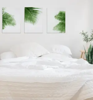 Watercolor Palms Canvas