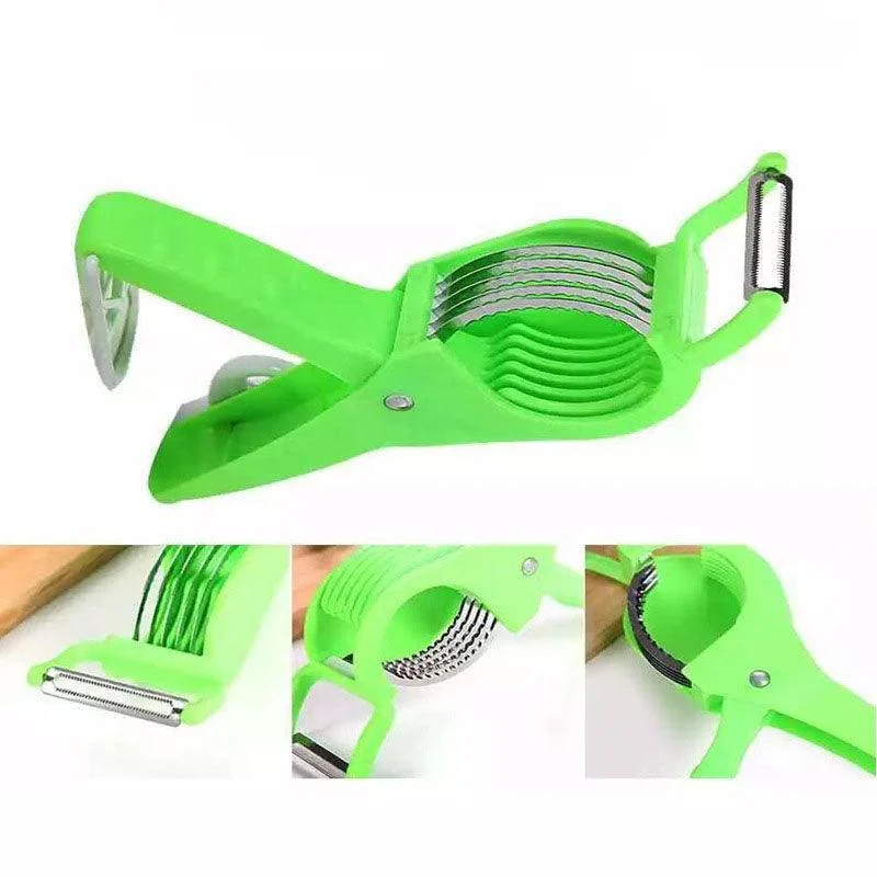 2 in 1 Vegetable Cutter with Peeler -  - #tag1#