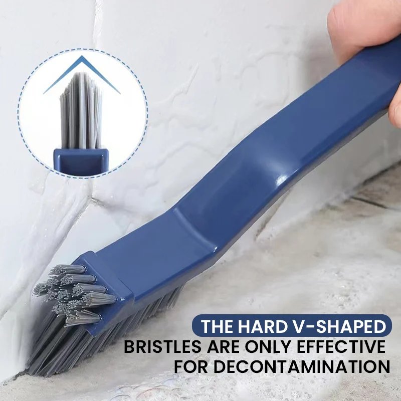 2 in 1 bathroom cleaning brush crevice brush -  - #tag1#