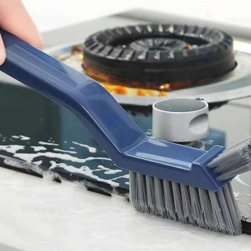 2 in 1 bathroom cleaning brush crevice brush -  - #tag1#