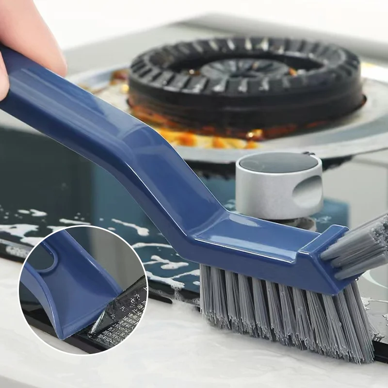2 in 1 bathroom cleaning brush crevice brush -  - #tag1#