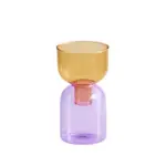 2pc Set Mini Glass Vases Nordic Vintage