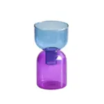 2pc Set Mini Glass Vases Nordic Vintage