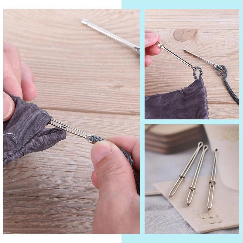 2pcs/set DIY Rope Wearing Threading Guide Forward Device Tool -  - #tag1#