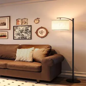 Standing Floor Lamp - Flexible Lampshade